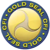 Gold Seal Badge icon for Certified Flight Instructor
