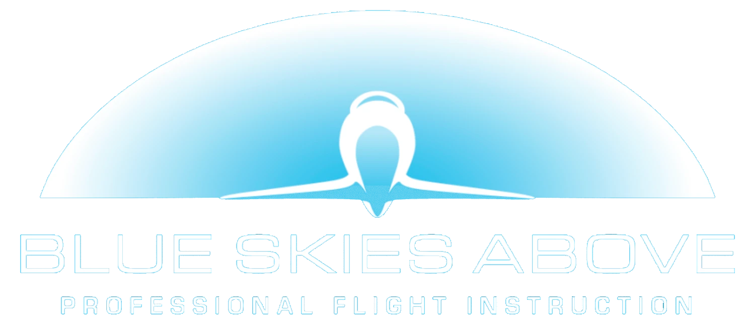 Blue Skies Above logo