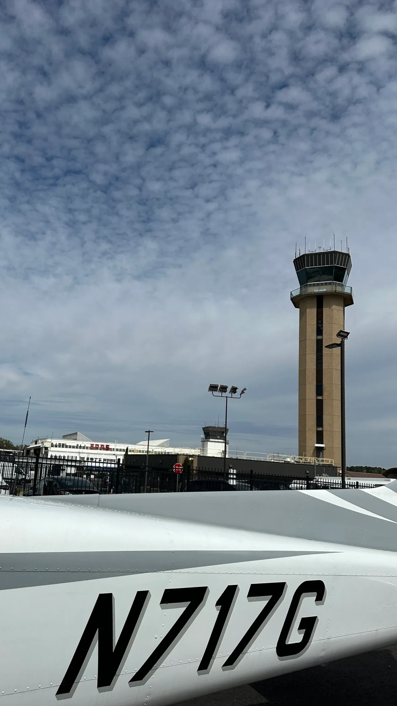 Control tower at airport auburn alabama lanett